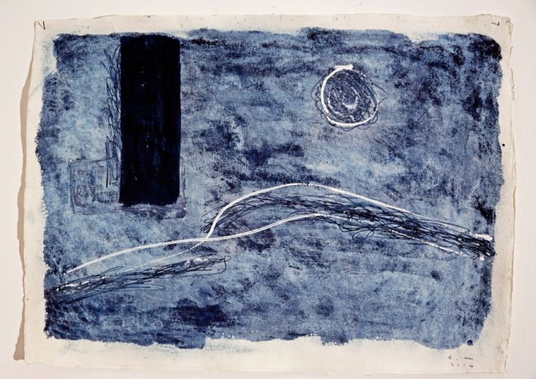 Opere dal 1959 al 2017 - Livio Marzot, Senza Titolo, 1965, mista su carta, cm 20x23