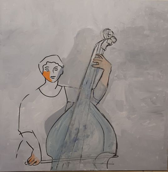 Note e Colori - Rosa Maria Rinaldi, Pace, 2020, colori acrilici, cm.100x100