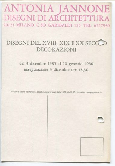 Disegni del XVIII, XIX e XX secolo Decorazioni - 