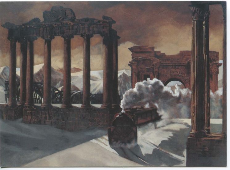 Luca Pignatelli. Voyage. Dipinti e disegni - invito mostra