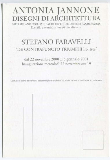 Stefano Faravelli. De Contrapuncto Triumphi lib. tres” - 