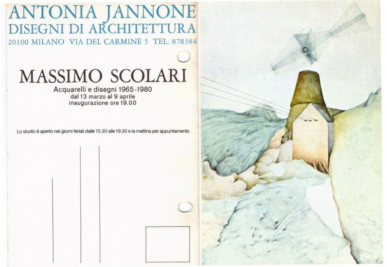 Massimo Scolari. Acquarelli e disegni 1965-1980 - 