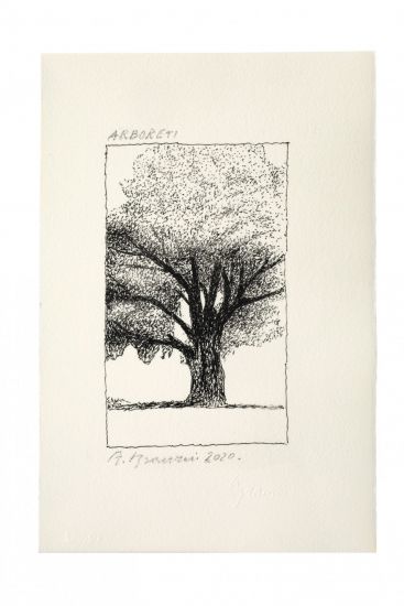 Pali e Frasche - Andrea Branzi, Arboreti, 2020,stampa Giclée fine art su carta Hahnemühle, ed. di 20, 2026,cm 29,7 x 20 ph.Alice Fiorilli
