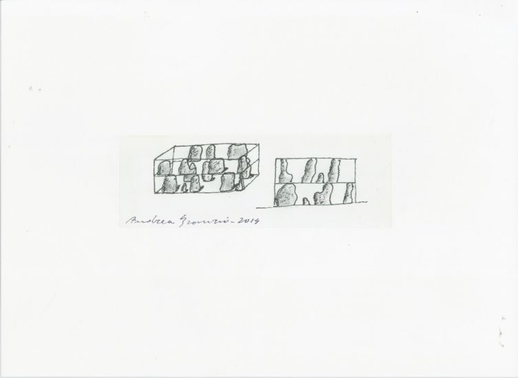 Artissima 2024 - Andrea Branzi, Dolmen, 2014, cm 6x17,5