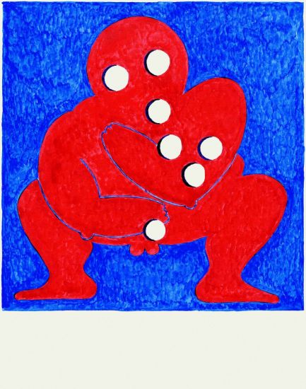 Fat Boy - Cady, 2019, acquerello su carta, cm 35,5 x 28