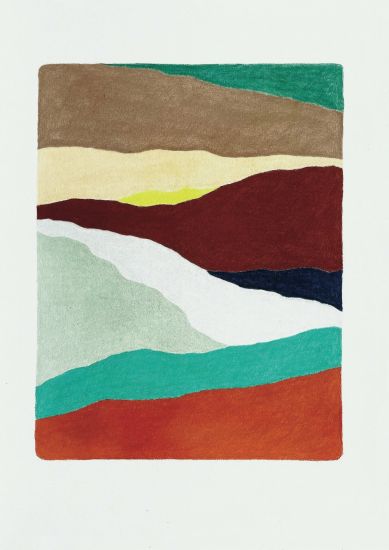 Artissima 2026 - Marco Palmieri, Come un paesaggio #10, 2025, tecnica mista a pastello, cm 51 x 36