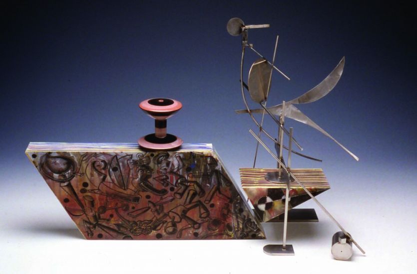 Opere Recenti - MABEL, ceramica e metallo, 2004