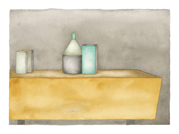ALWAYS SOMETHING THERE - Marco Palmieri, Always Something There XIV, 2024, acquerello su carta Arches, cm 29x39