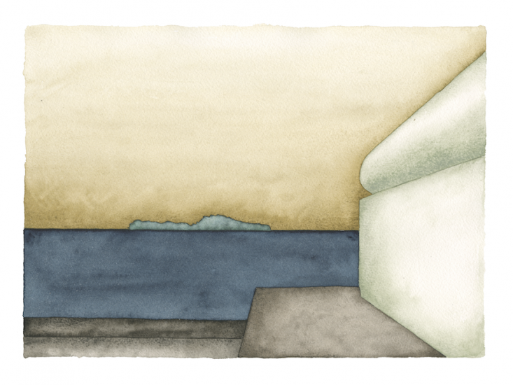 ALWAYS SOMETHING THERE - Marco Palmieri, Always Something There XI, 2024, acquerello su carta Arches, cm 29x39