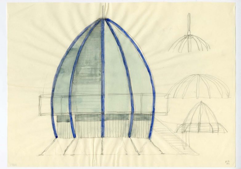 Draw Art Fair London - Michele De Lucchi, Studio per Festival Office, 1994