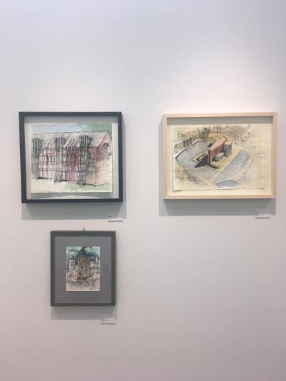 Draw Art Fair London - Aldo Rossi, Draw art Fair, London, 2019, Installation view, Stand G1.1