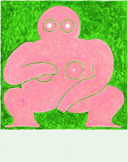 Fat Boy - Sandro, 2019, acquerello su carta, cm 35,5 x 28
