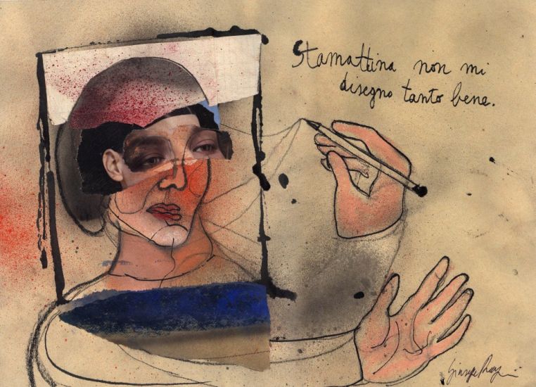 Trafficante di Sogni - Stamattina non mi disegno bene, 25x35 cm