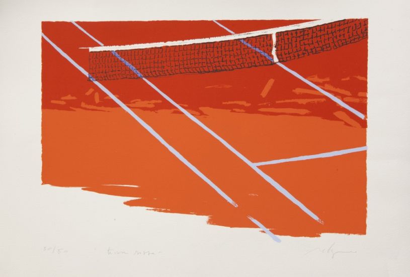 TERRA ROSSA - Velasco Vitali, Terra Rossa, 2024, serigrafia 5 colori , cm 45x65, ed di L