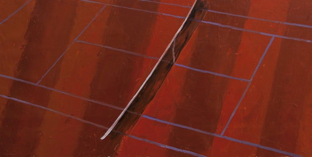 TERRA ROSSA - Velasco Vitali, Terra Rossa
V64277, 2024,
Olio su tela 50 x 100 cm